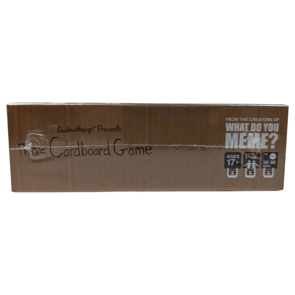 The Cardboard Game Ridiculous Dares Party Game NEW Sealed Ultimate Fun
